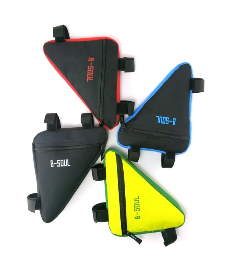 Bolsa triangular à prova d'água para ciclismo, bolsa para bicicleta, tubo frontal, suporte para sela, mtb, mountain bike, acessórios para celular3035738