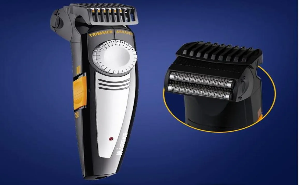 Rasoir électrique multifonction 2 en 1 pour hommes et 100-240V, 19 réglages de longueur de coupe, rasoir réglable, tondeuse à barbe, coupe 1938467