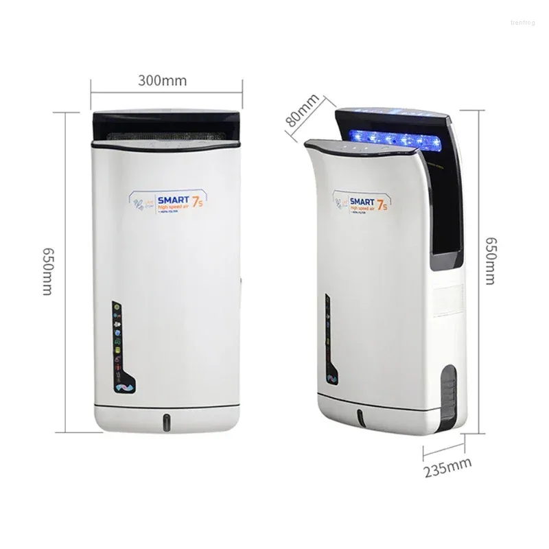 Full Hand Dryer Induction El Restauran High Speed Jet-type Drying Machine Double-sided 220v