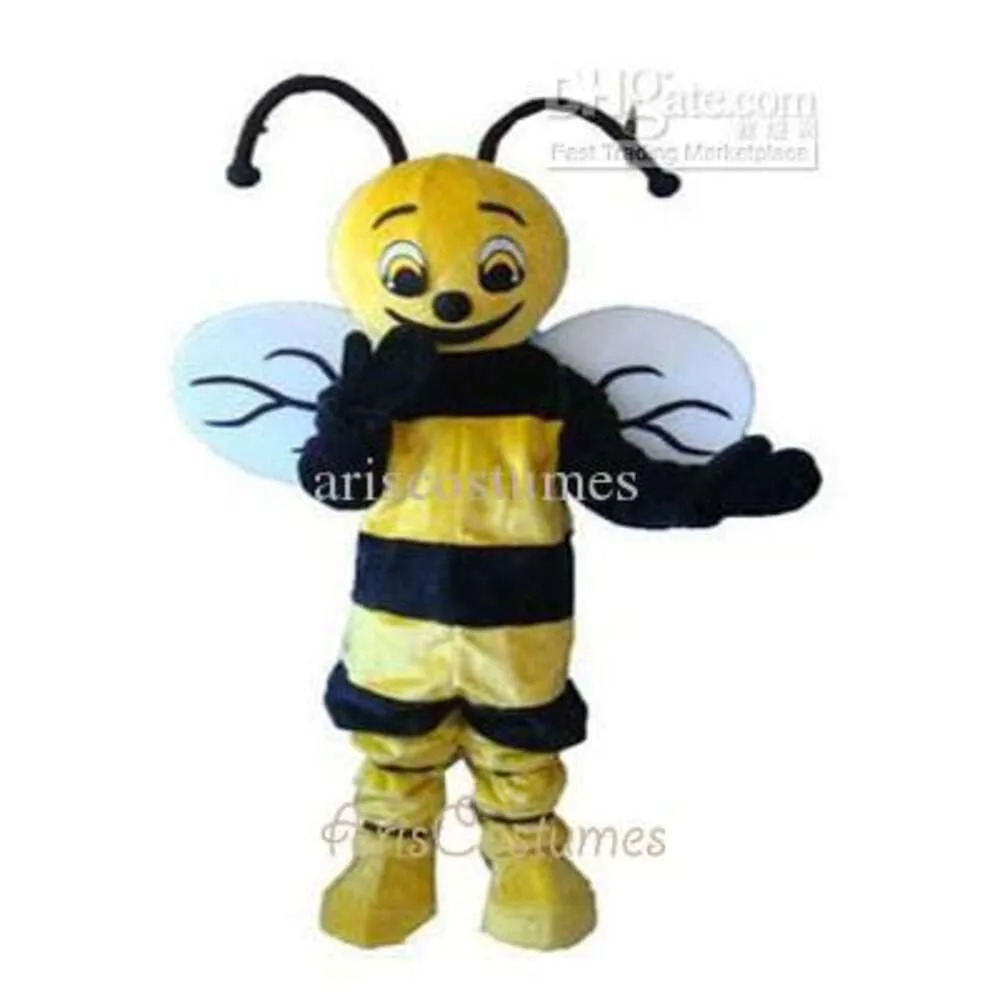 Costumes de Mascotte Costumes de Mascotte Halloween noël Mignon abeille Mascotte dessin animé en peluche déguisement Mascotte Costume UUV