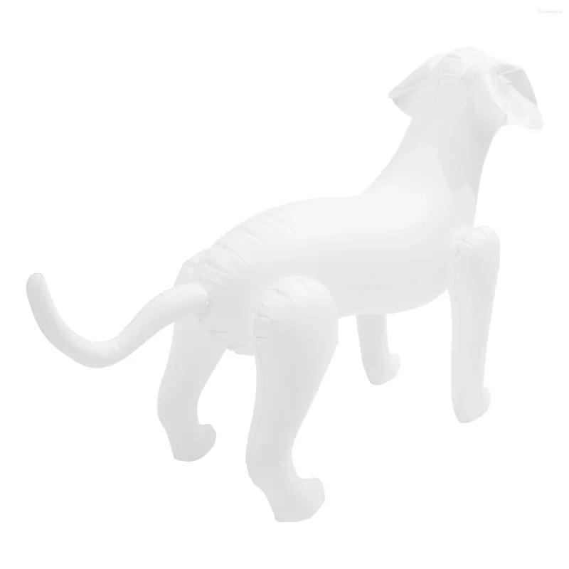 Vêtements pour chiens Vêtements pour animaux de compagnie Modèle Présentoir Vêtements gonflables Chiens autoportants Modèles de mannequins en PVC Robe