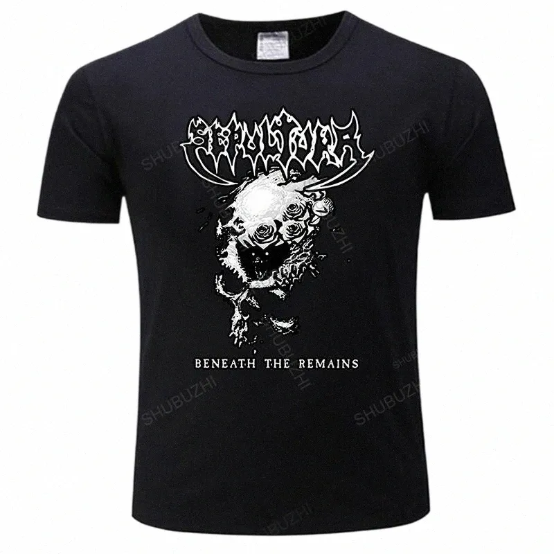 mens luxury cott T shirt short sleeve high quality tees tops Sepultura Beneath The Remains tee-shirt unisex t-shirts oversized e7Eg#