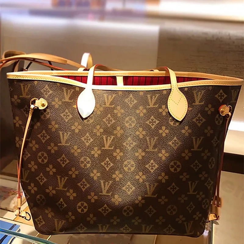 Mirror Quality Shopping Bags Woman Designer Bag Large Capacity Tote Never Classic Fall Leather Purse Fashion Shoulder Bag Lady Casual Totes Luxury Handbags 10a From 30 54 DHgate