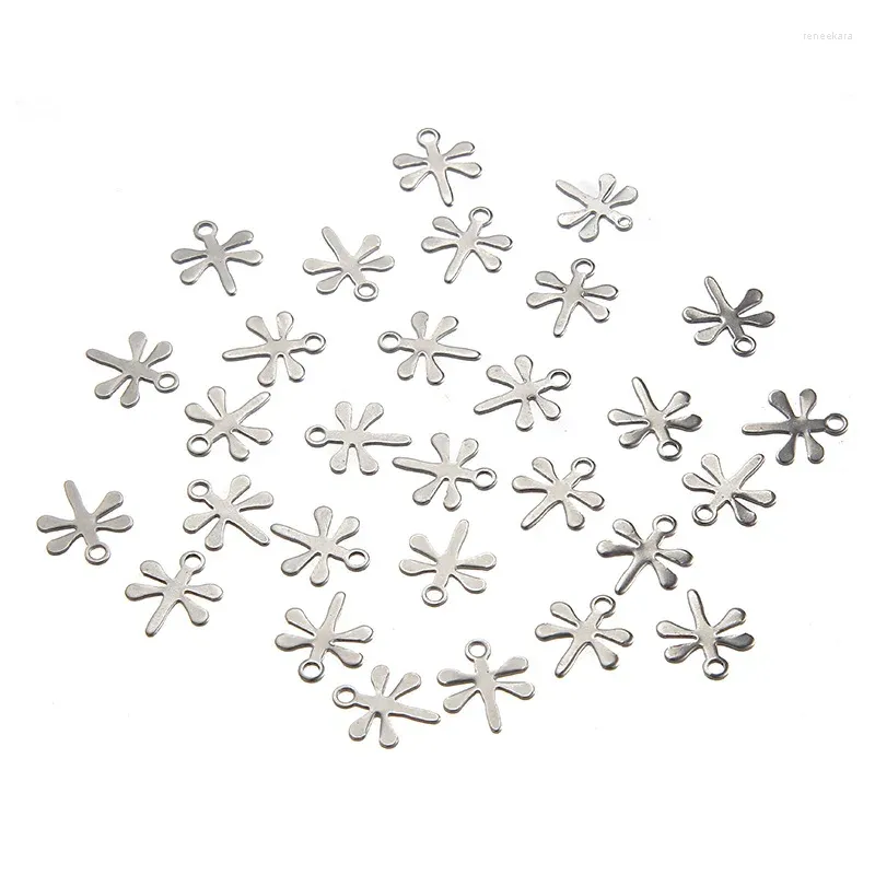 Uroki 20pcs/torba 12 11 mm biżuteria ze stali nierdzewnej Making Dragonfly Metal Animal wisiorek do bransoletki naszyjnika DIY