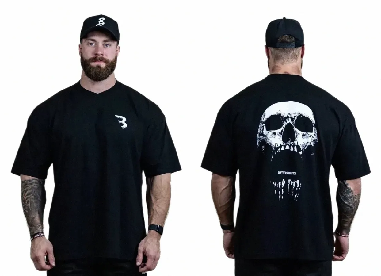 Jeans Chris Bumstead Clothing CBUM World Tour Vintage Oversize Gym