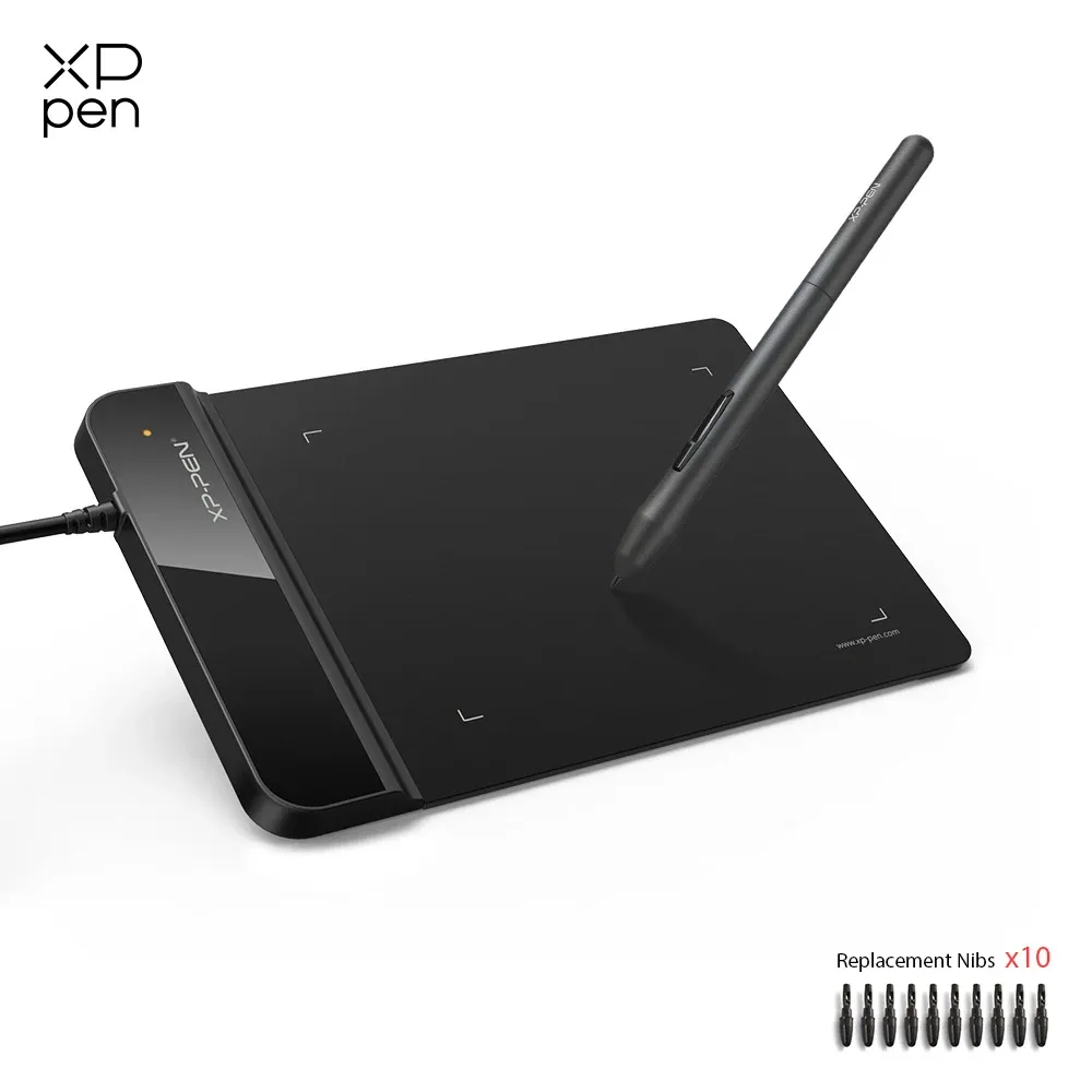 Tablets XPPen Star G430S 4x3 inches Graphics Tablet 8192 Level Art Digital Drawing Tablet Pen Tablet osu Game Play Support Windows mac