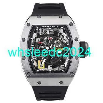 Men's Wristwatch Richardmills Luxury Watches Mens Series Rm030 Automatic Machinery Mens Titanium Material 50 x 42.7mm Gauge Set HB82