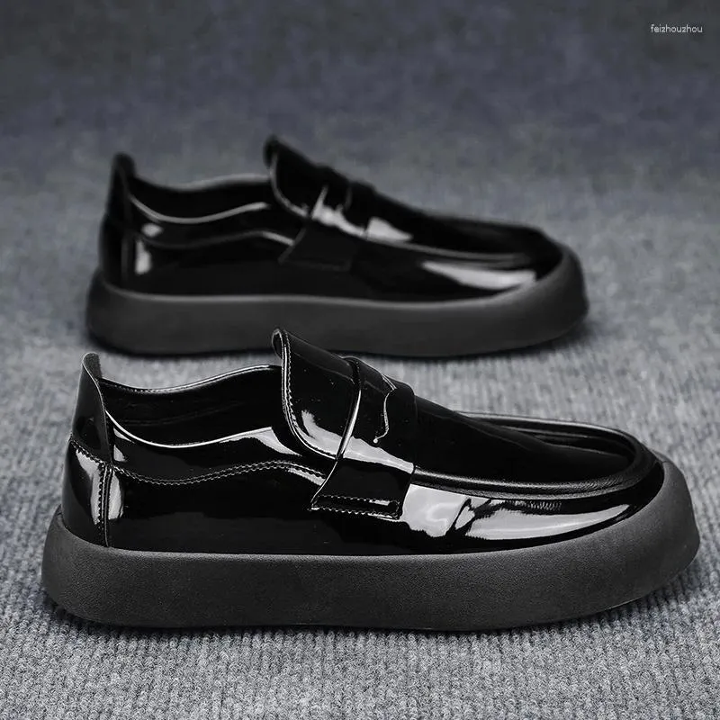 Casual Shoes Loafers for Men Winter Plus Velvet Comfy Male Footwear Moccasin Fashion Slip-On Men's Flats