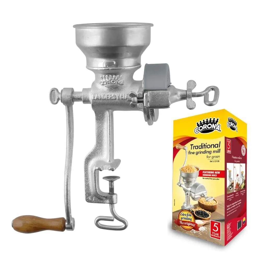 Corona Corn Low Hopper, Granulator, 옥수수, 쌀, 대두, 후추, 병아리 콩, 주철 밀 그라인더, 가정용에 적합합니다.