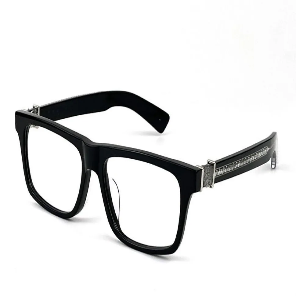 Nouveau vintage lunettes cadre carré design CHR lunettes prescription style steampunk hommes lentille transparente protection claire eyewear268A