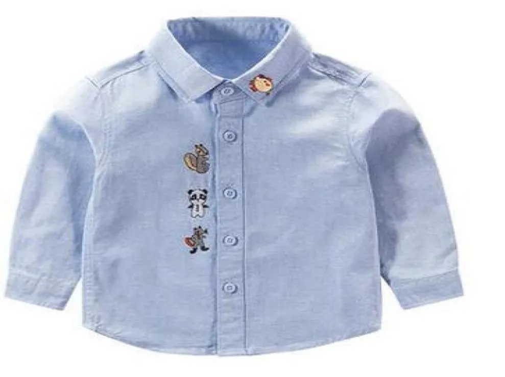2019 New Summer Fashion Children Small Animal Patterns v Collar Tshirt Cardigan Students Boy Clothes Autumn Coat1218990