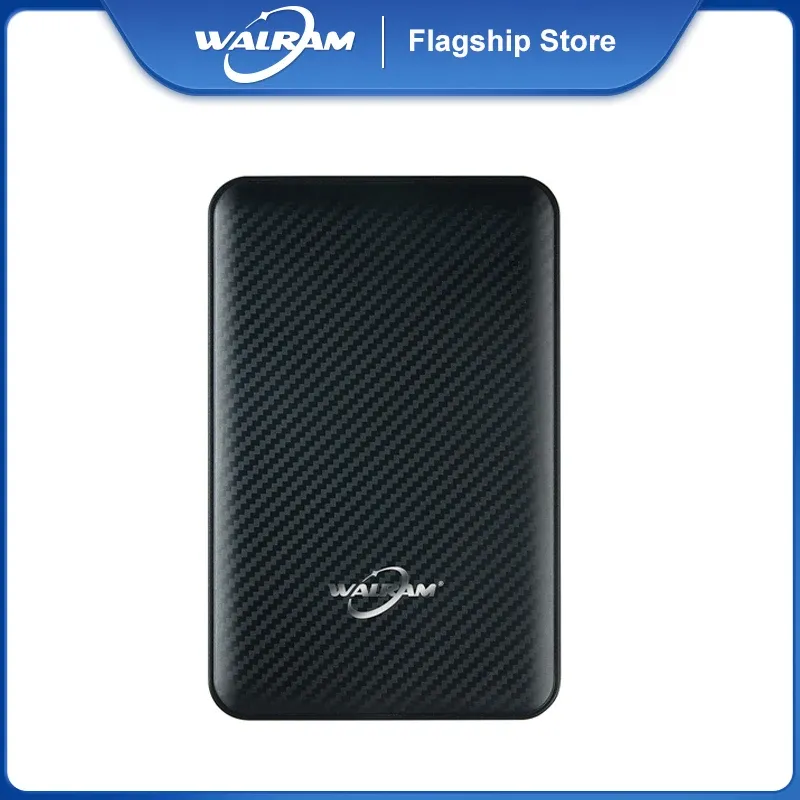 Napędy Walram HDD 2.5 "Przenośny zewnętrzny dysk twardy 500 GB USB3.0 Kompatybilny dla PC, Mac, Desktop, MacBook