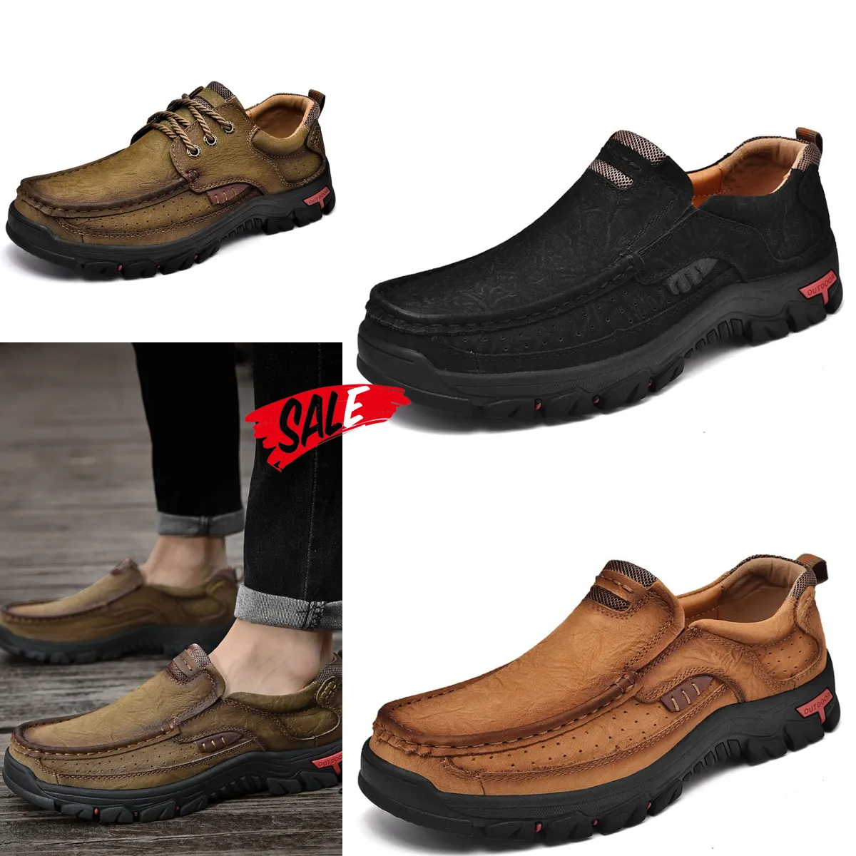 2024 NIEUWE Comfort Heren schoenen loafers casual leren schoenen wandelschoenen een verscheidenheid aan opties designer sneakers trainers GAI 38-51