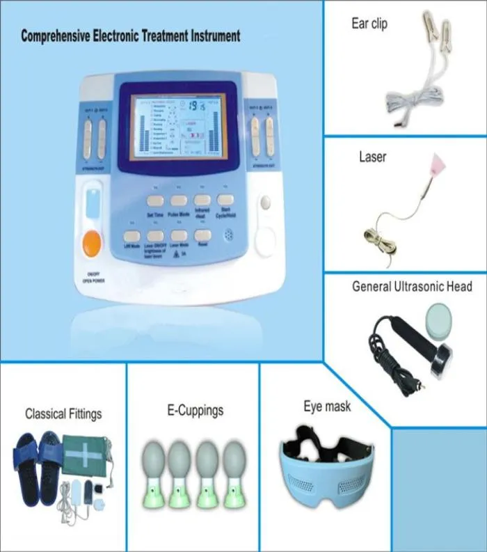 Elektrische magnetische fysiotherapie-apparaatpuls stimuleert ultrasone therapiemachine EAF291983077