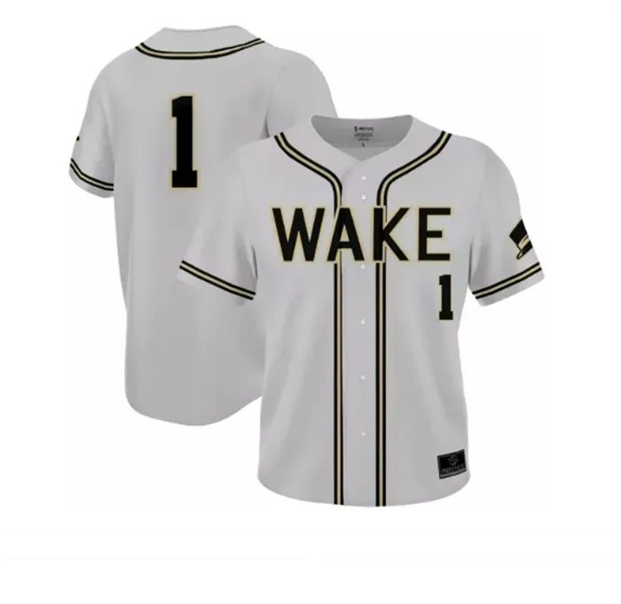 WAKE FOREST 4番 ユニフォーム Custom Wake Forest Baseball Jersey: Show Team Pride with