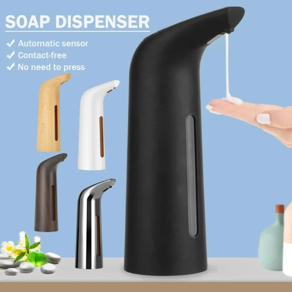 Dispenser di sapone a induzione intelligente Dispenser di sapone touchless a induzione a infrarossi Domestico portatile impermeabile per bagno Ristorante 240312