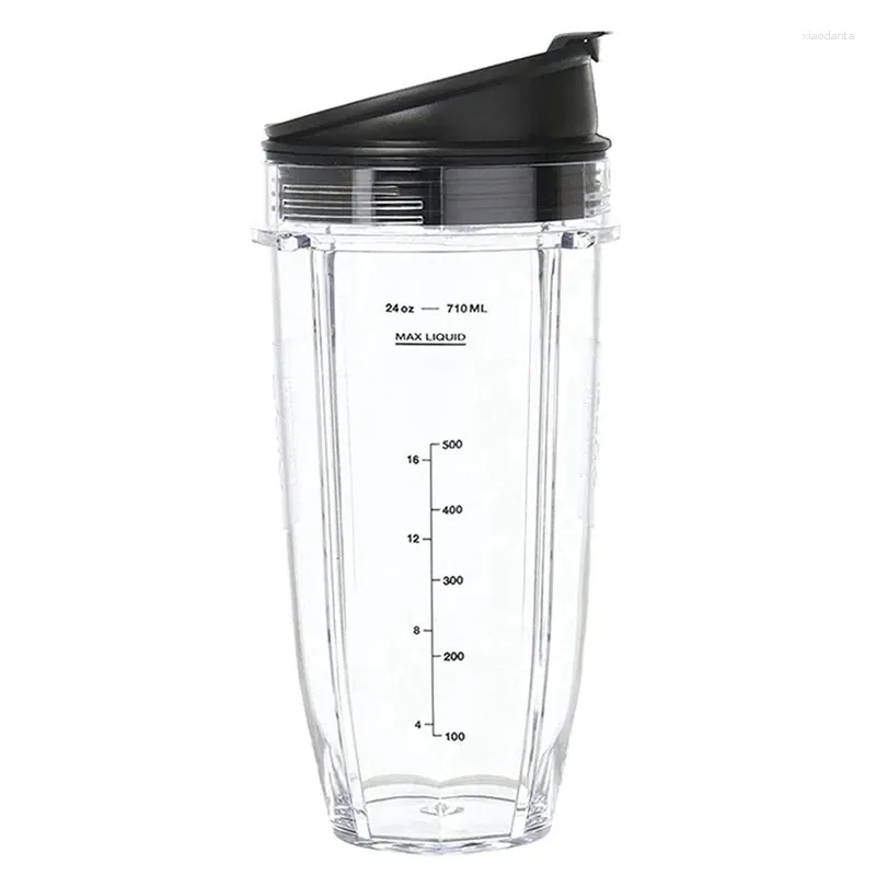 Mugs Blender Cup Replacement For Nutri Ninja Parts (24 Oz/710 Ml)