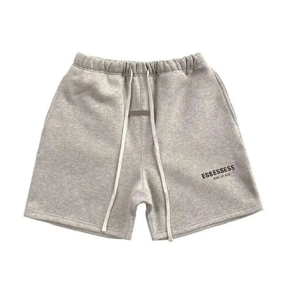 EssentialSclothing Designer Shorts Men Letter Gedrukte sportheren Shorts Shorts Shorts Essentialsshorts Sports Oversize Drawstring Knie Lengte Essentals Shorts 904