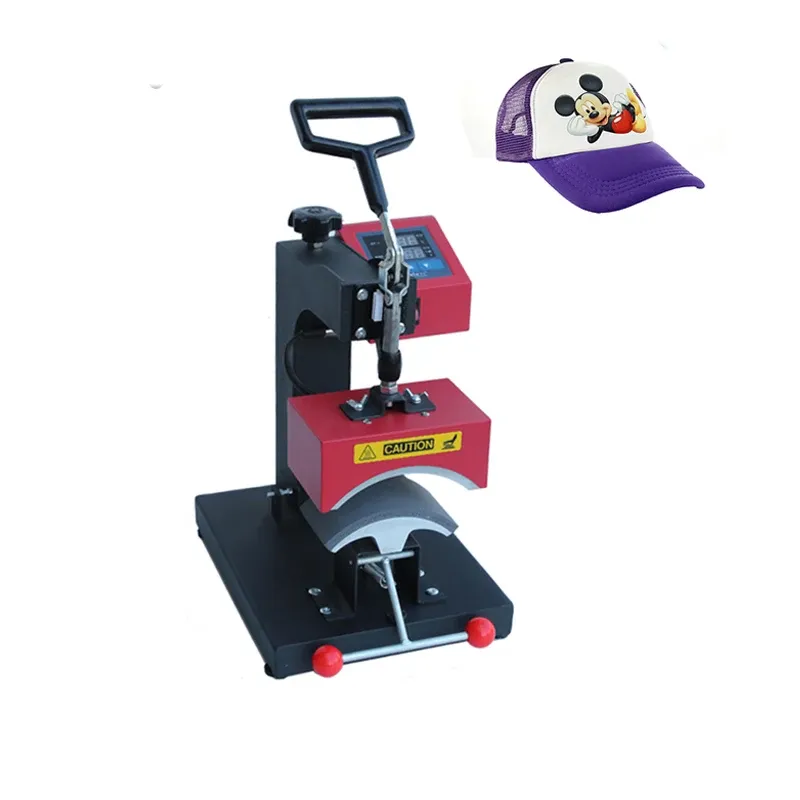 Snapbacks Personlig baseball Cap Heat Press Machine Digital Swing Hat Cap Sublimation Heat Transfer Printer för CAP