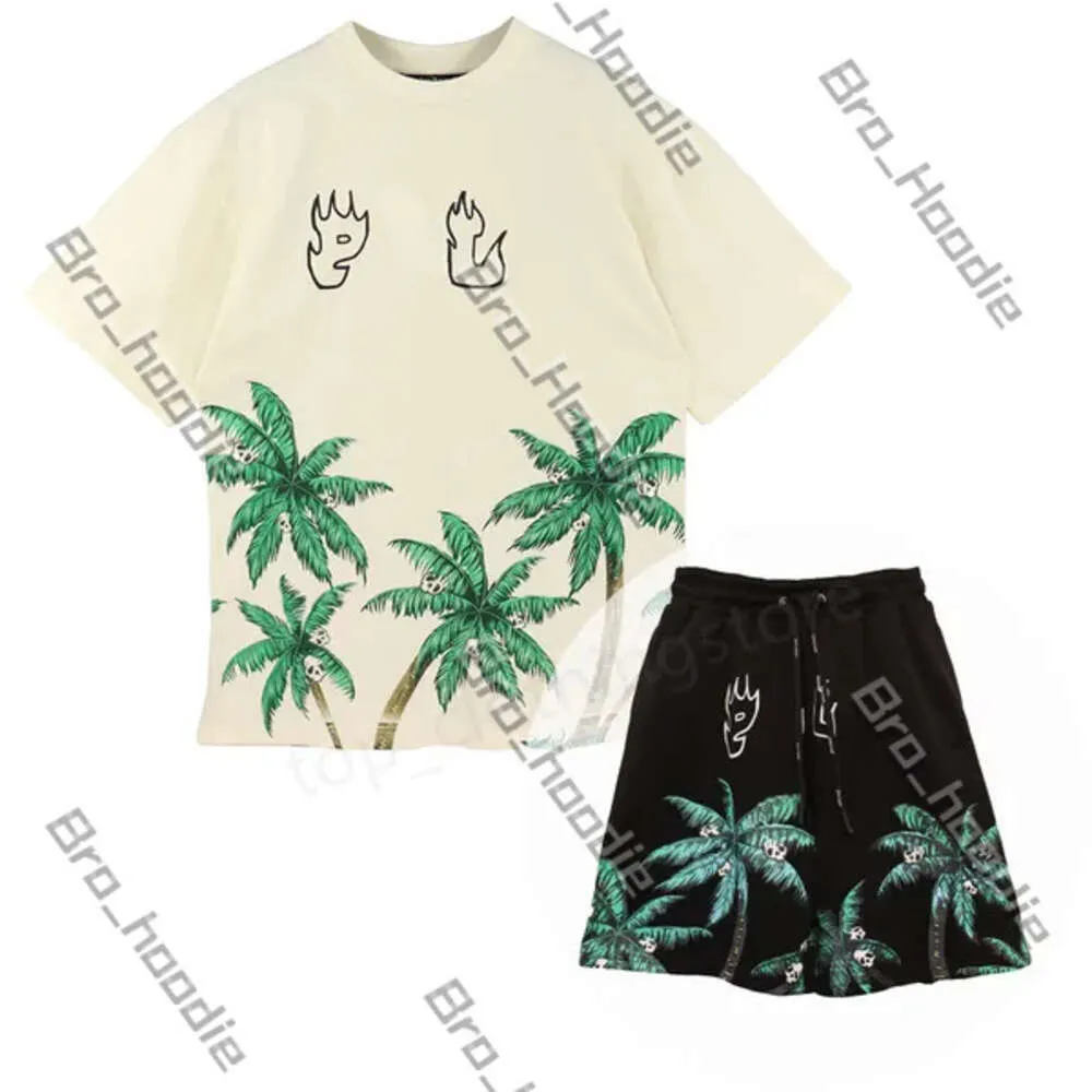 Hommes Femmes T-shirts Shorts Designer Palm Angles Survêtement Mode d'été Palmly Angeles Loisirs Lâche Col rond Las Palmas Cotons Imprimer Luxurys Tops Plam Angel 628