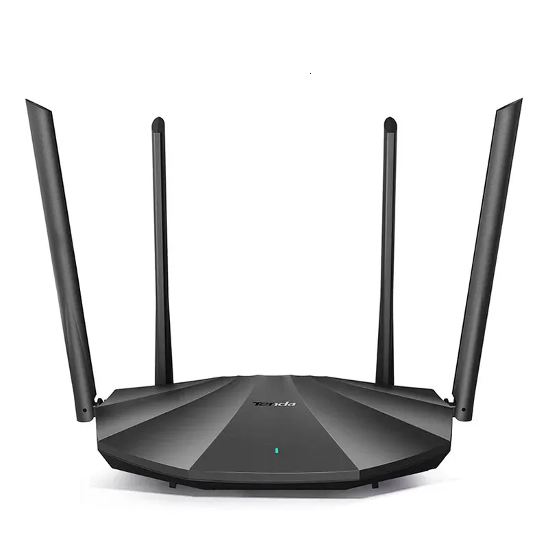 Tenda WiFi6 AX1500 Smart WiFi Router Dual Band Gigabit Wireless Internet 46dBi HighGain Antennas 3Gigabit LAN Ports AX2 CX2 240326