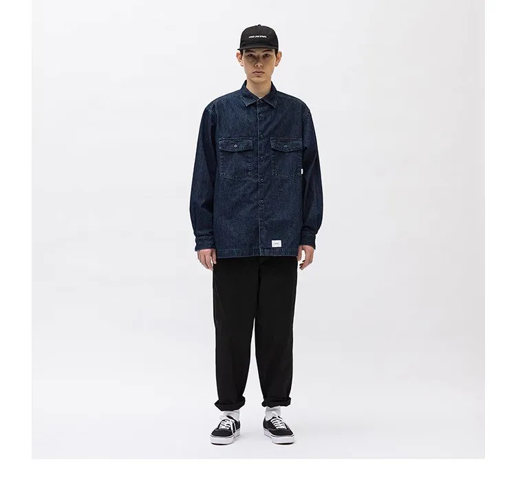 DHgate.com:WTAPS Workwear Wed Denim Jacket Loose Mens DHgate.com:WTAPS Workwear Wed Denim Jacket Loose Mens