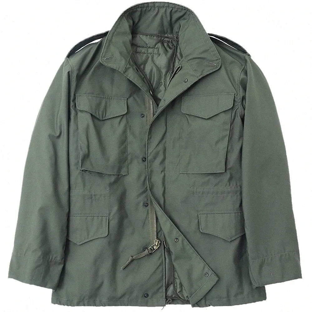 Veste coupe-vent d'extérieur pour hommes, coupe-vent américain M65, vous pouvez choisir une doublure, veste de travail, veste pour hommes D94d #