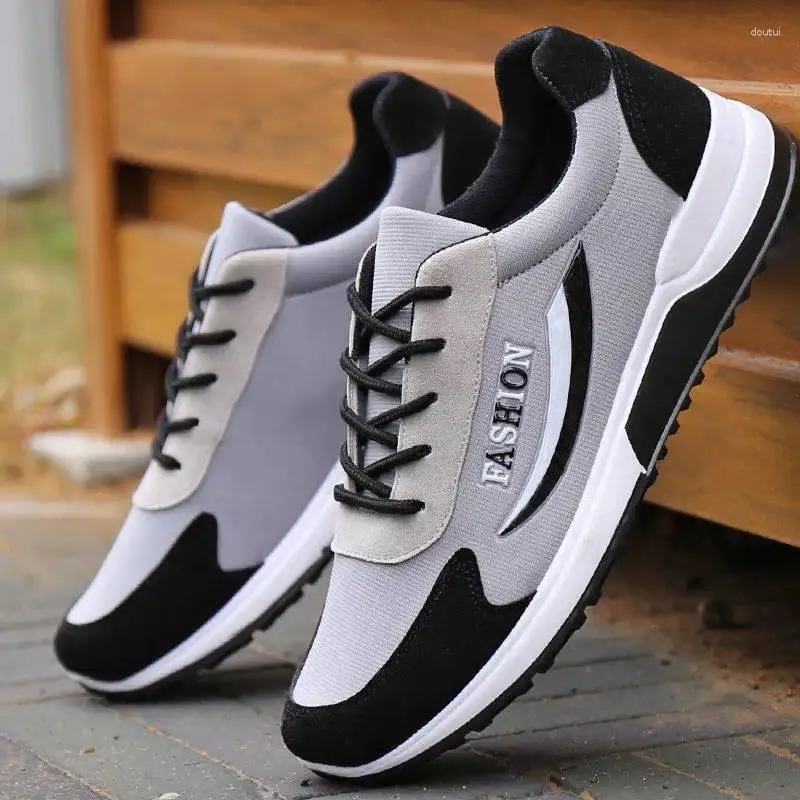 Casual Shoes Trend Men's Sneakers Comfort Outdoor Platform For Men Travel Lätt vandringsstorlek 44 Sapato Masculino