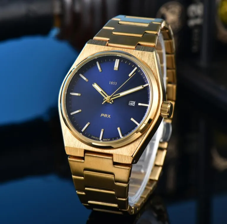 2024 Men Fashion Tissotity 1853 Quartz Wrist Prx Watches Bell Wristwatches Automatic Mechanical Wristwatches عالية الجودة