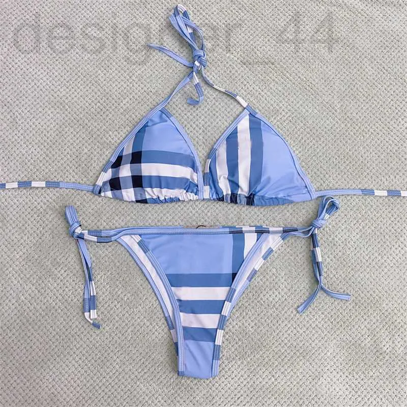 Damen-Bademode, Designer-Luxus-Badeanzug, Damen-Bikini, Polyester, kariert, sexy Sets, Mode, Sommer-Badeanzüge, Outdoor-Sportarten, Badeanzüge DWUO