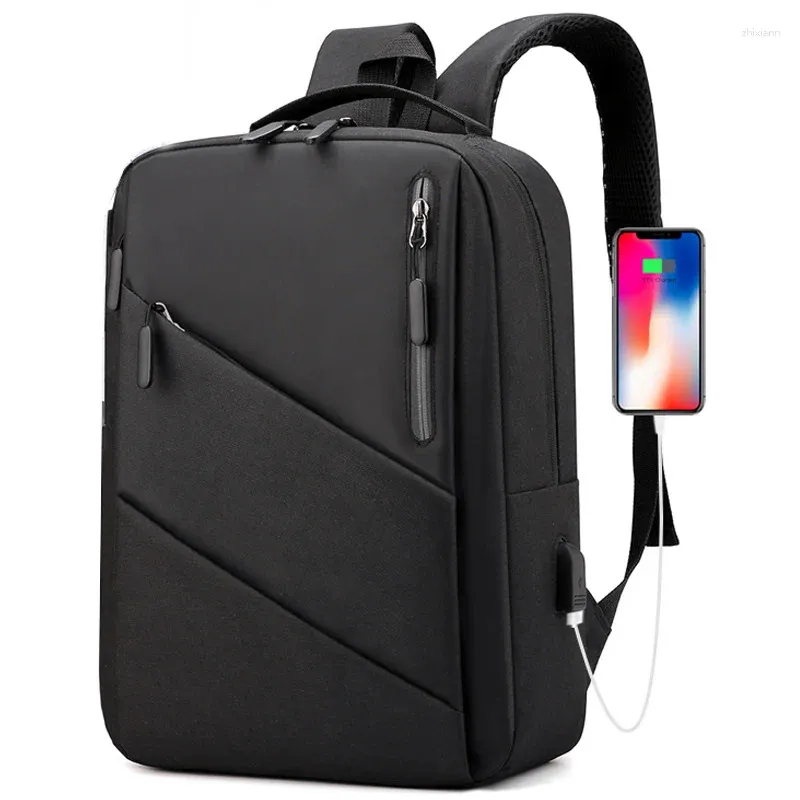 Backpack SUUTOOP Men USB 15 Inch Laptop School Bag Notebook Rucksack Teenage Teenagers Travel Leisure Schoolbag Pack For Male