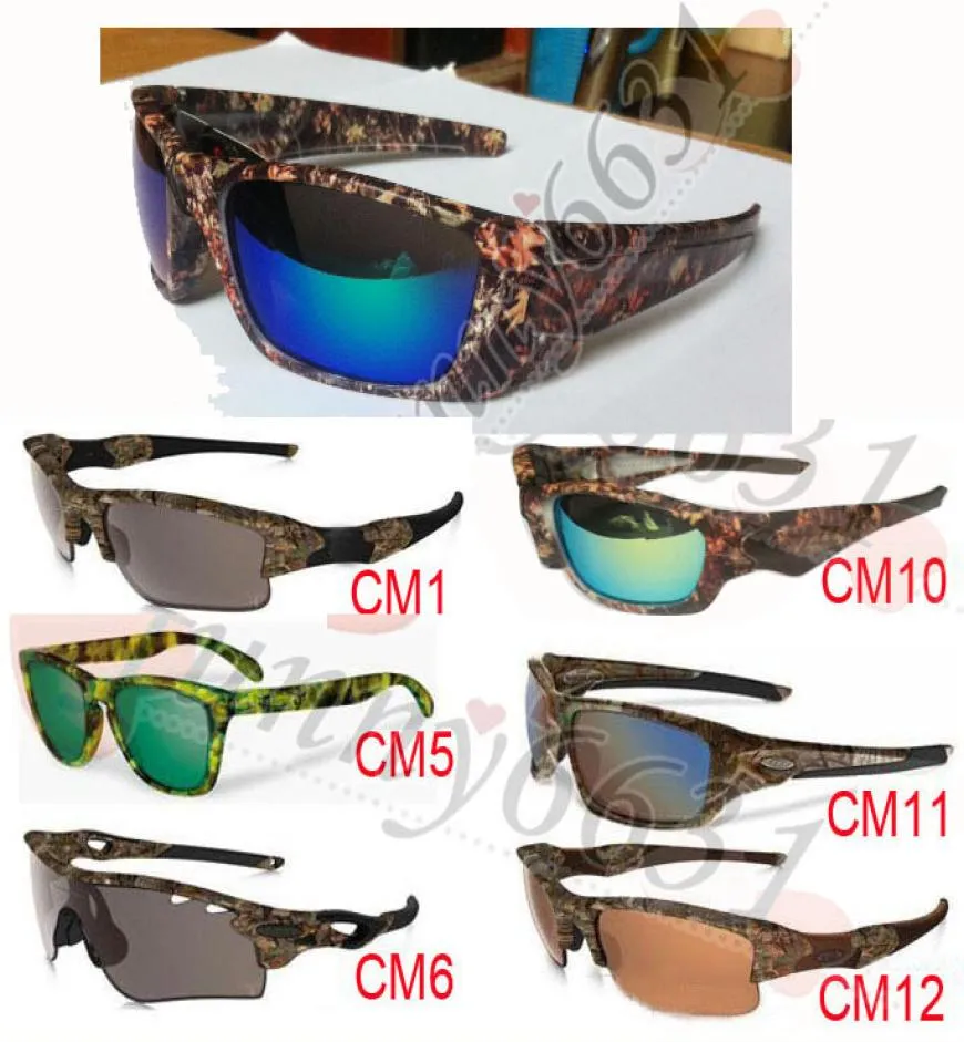 10 pz più nuovi UOMINI ESTIVI sport Camouflage SUNglasses Occhiali protettivi mimetici donna Mossyoak Realtr occhiali da sole ciclismo glasse6056616