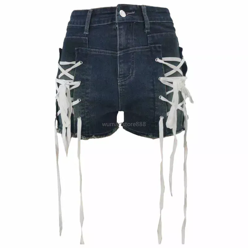 パンツ archive design wide short denim y2k wideleg denim short pants y2k grunge - メルカリ