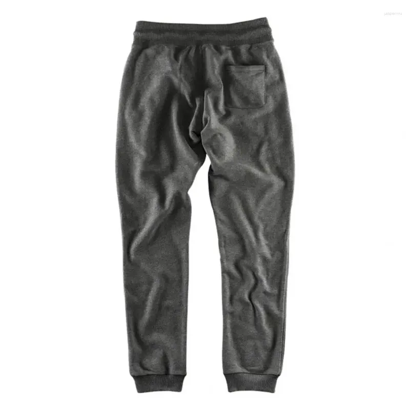 Pantaloni da uomo Pantaloni con fascia alla caviglia Fondo tinta unita Pantaloni sportivi morbidi e casual con coulisse in vita elastica traspirante per il massimo comfort