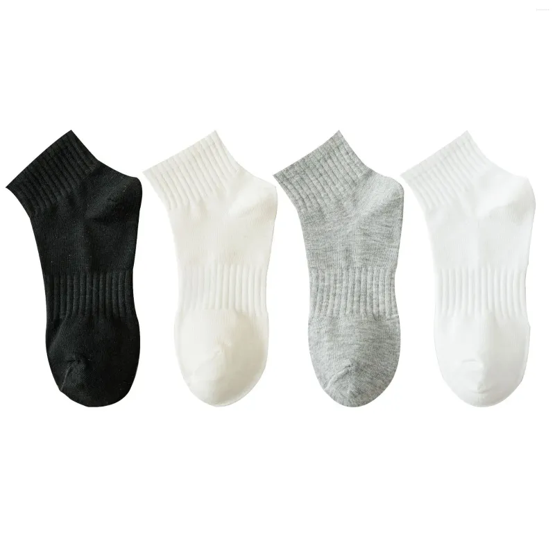 Men's Socks A Summer Trend Versatile Sweat-absorbing Sports White Thin