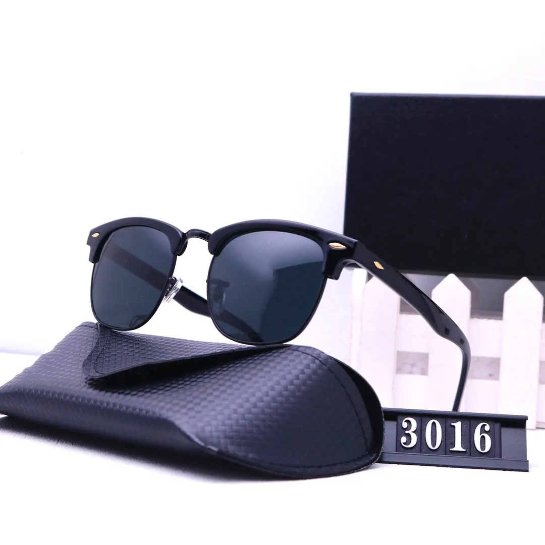 Óculos de sol para homens designer de verão tons polarizados óculos preto vintage óculos de sol de mulheres óculos de sol masculinos