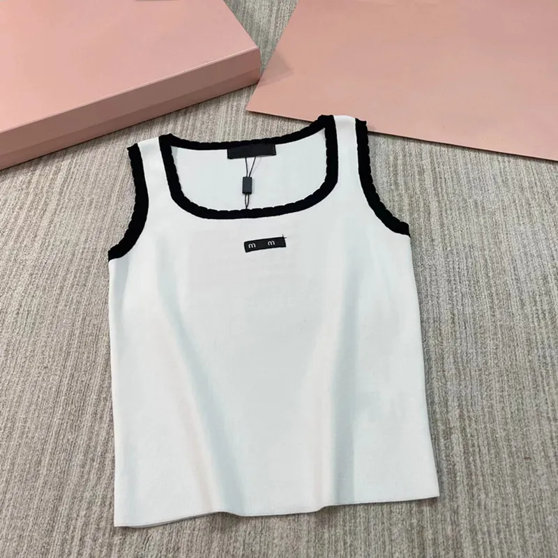 summer designer womens vest women tank sling fashion colorful letter water diamond black waist exposed tank top young girl sports tight womens camis top t shirt