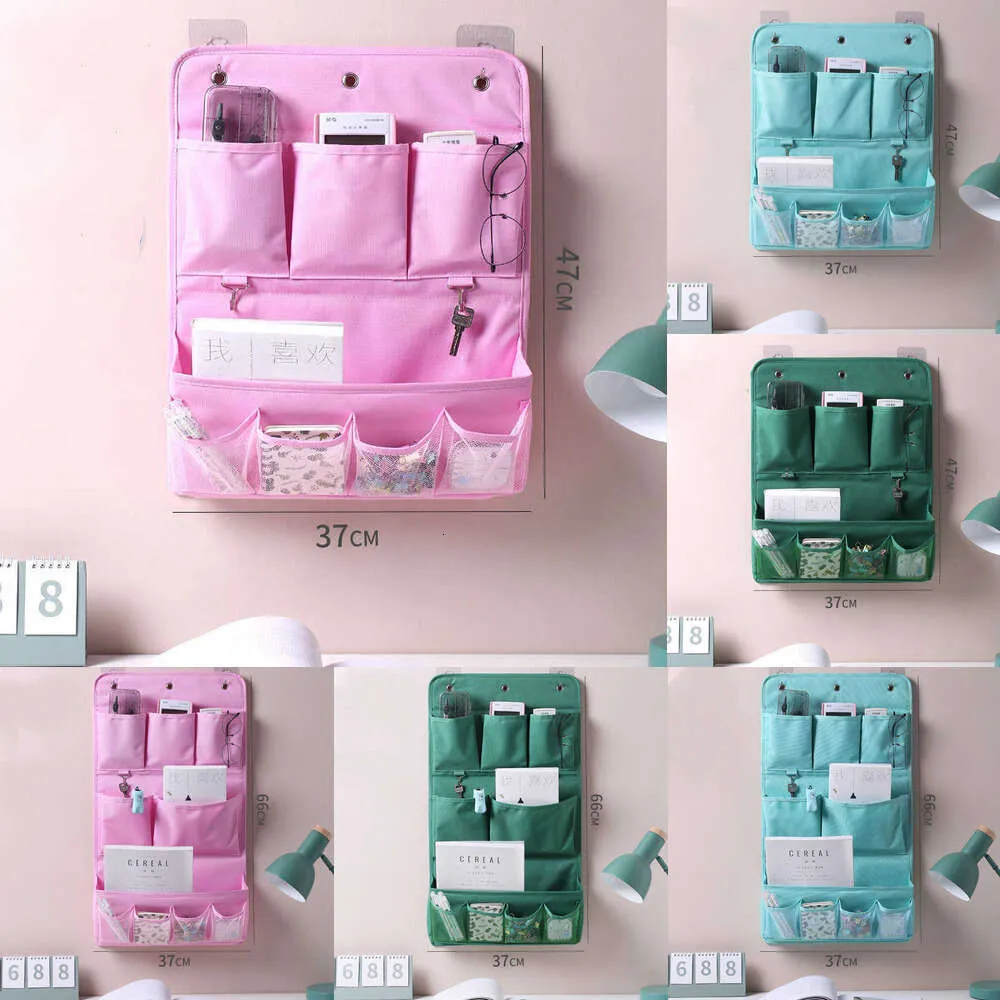 2024 Hängande sängplats Hängande fickförvaringspåse Bedroom Magazine förvaring Pouch Diaper Caddy Toy Holder Baby Tissue Box Home Organizer