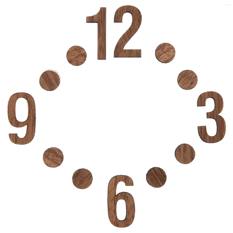 Настенные часы с цифрами, домашний декор, деревянные DIY цифровые подвесные деревянные цифры, декоры
