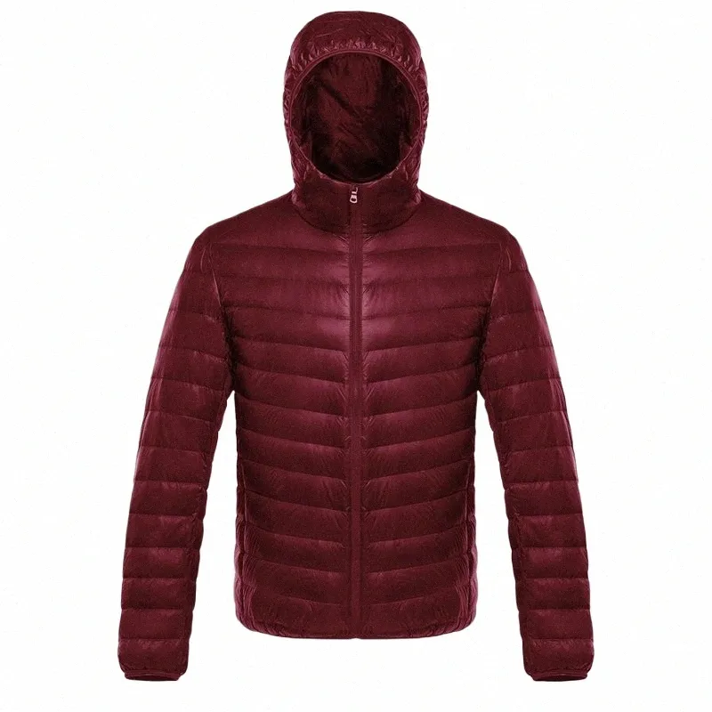 Novo casaco masculino ultra leve para baixo jaqueta masculina jaquetas quentes blusão leve casaco pena puffer parka casaco de penas k8ju #