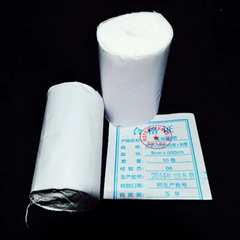 2024 algodão pbt bandagem elástica pele amigável respirável kit de primeiros socorros gaze curativo médico enfermagem cuidados de emergência bandagem