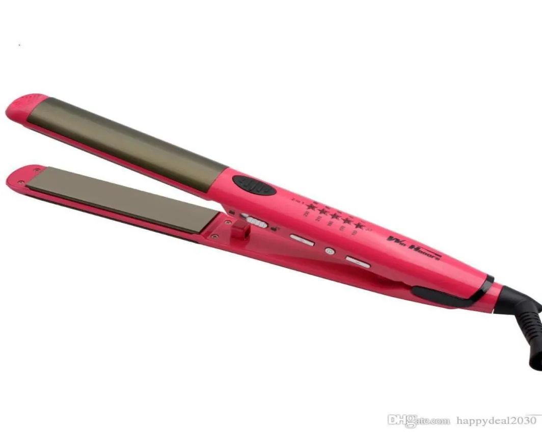 Hair styling iron 2 in 1 Hair Flat Iron Professional Nano Titanium Flat Iron Curling Irons Hair Straightener8414988