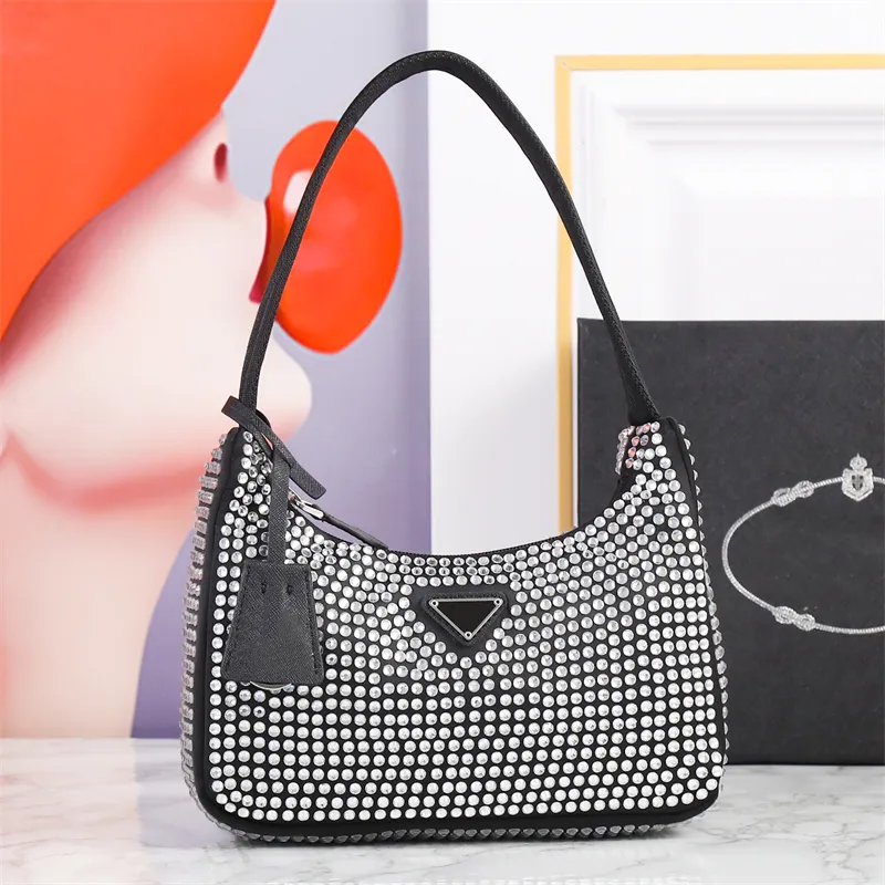 Designer Rhinestone Crystal Tote Bag High Quality Luxury Handbag For ...