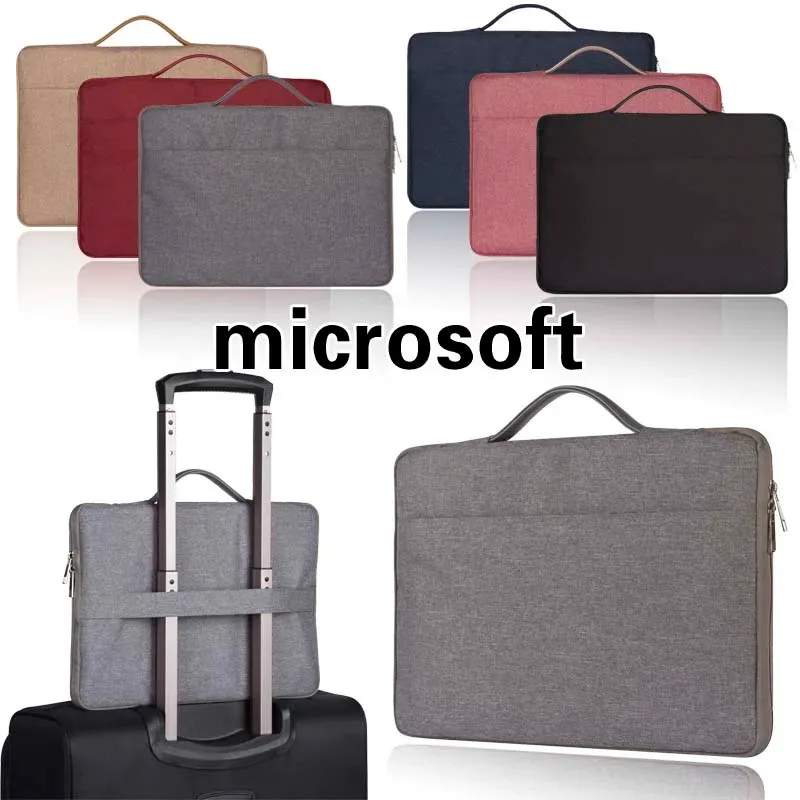 Microsoft Surface Pro 2/4/6/7/x/Bookラップトップポータブルスタイルケース14/15.6/11.6/12/13.3インチラップトップスリーブバッグ用バックパック