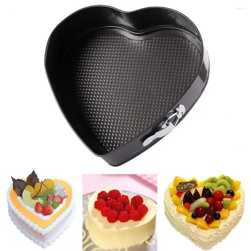 Formy do pieczenia Kuchnia dostarcza w kształcie serca Pan Springform BPA Free Non-Stick dla serca w kształcie serca