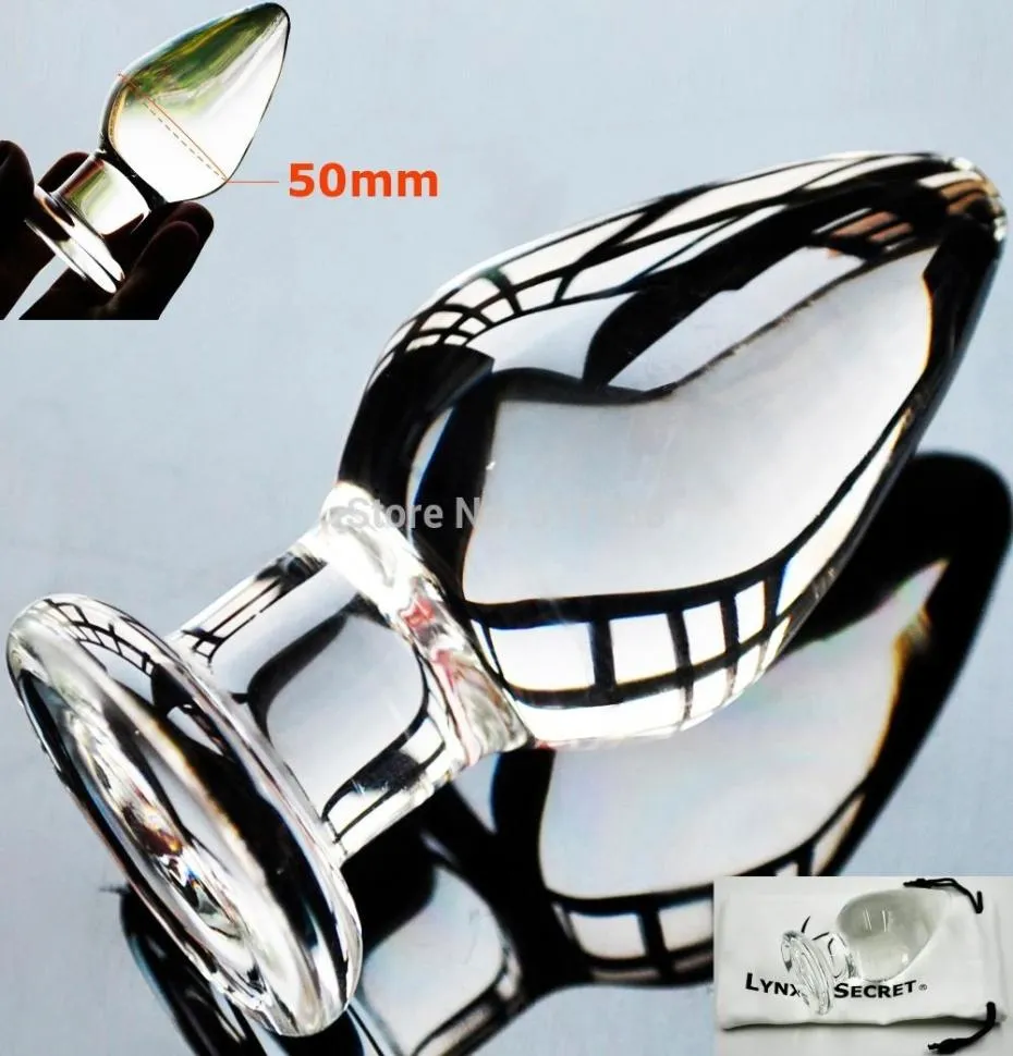 w1031 50mm grand gros verre pyrex transparent Anal godemichet anal perles balle gode boîte jouets sexuels adultes produits de masturbation féminine pour les femmes m2385589