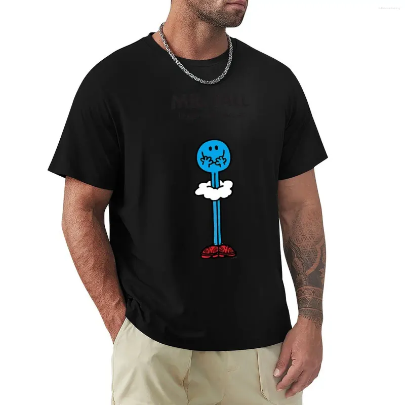 Herrpolos Mr. Men Tall T-shirt vintage estetiska kläder snabbtorkande kläder