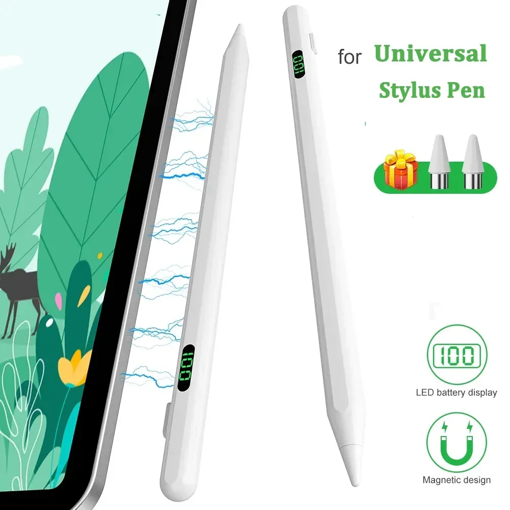 Pens Universal Stylus Pen for Xiaomi Pad 6 Max 14.6 6 Pro for Redmi Pad 10.61Inch 5 Pro 12.4 Mi Pad 4 Plus 2 3 Digital Power Display