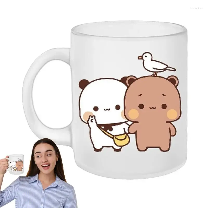 Canecas Caneca cerâmica grande copo de chá desproporcionado café impresso para amantes