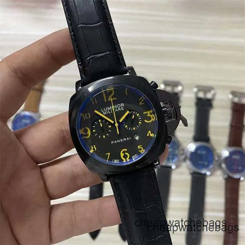 Orologio Swiss Made Panerai Orologi sportivi PANERAISS Orologio da uomo d'affari Orologio a cinque lancette Hxkc Marca Italia Orologi da polso sportivi Automatico impermeabile completamente in acciaio inossidabile